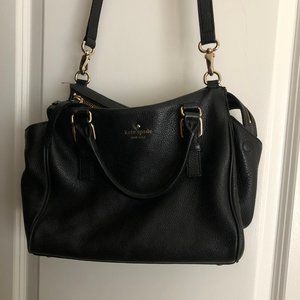 Kate Spade Mulberry Boulevard Leighann Tote - Black Leather